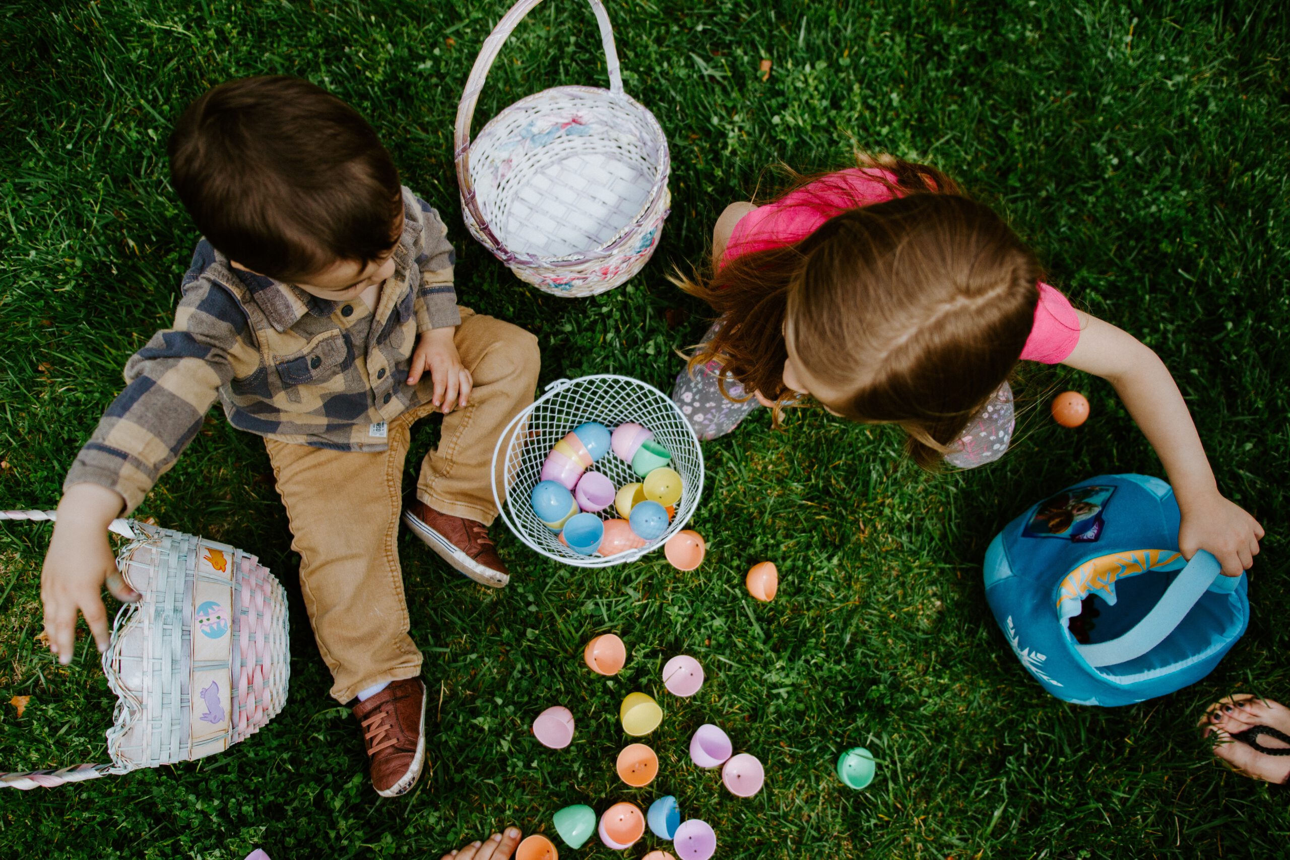 Osterbasteln mit Kindern