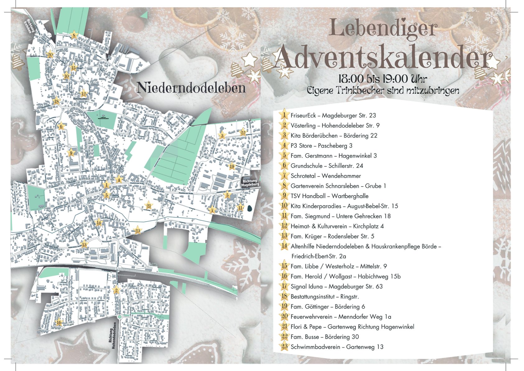 Lebendiger Adventskalender