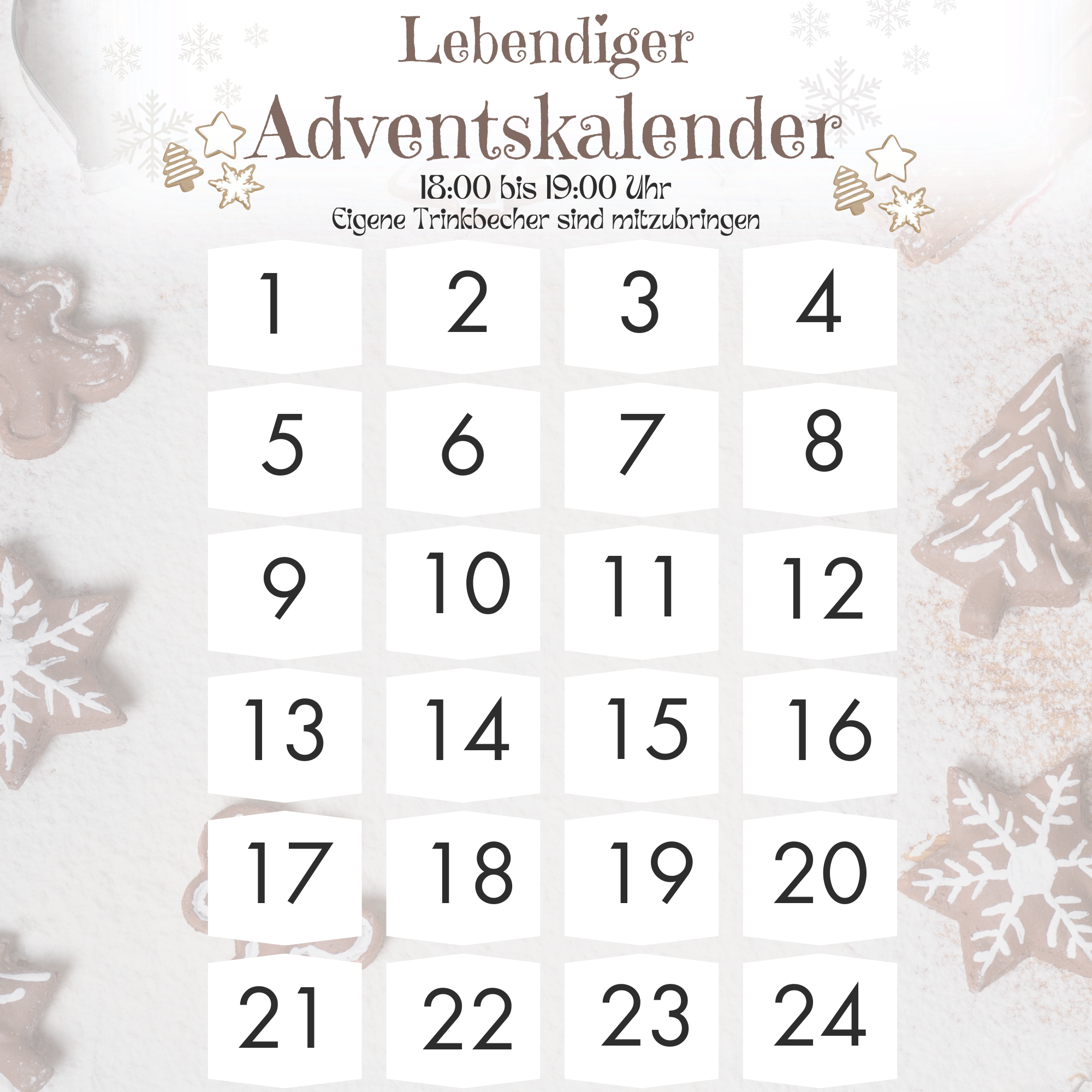 4. Lebendiger Adventskalender